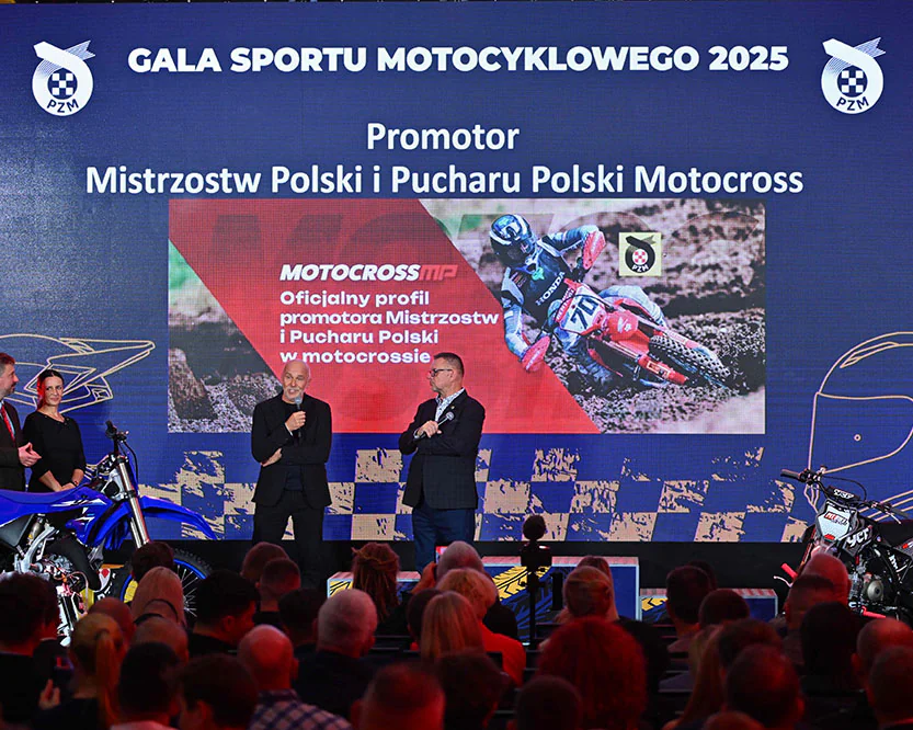 Gala des Motorradsports 2025 - OC1 als Promoter der Polnischen Motocross-Meisterschaft