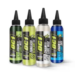 OC1 Fahrrad-Set - Chain Lube Wax, Chain Lube Dry, Chain Lube Wet, Tubeless Sealant