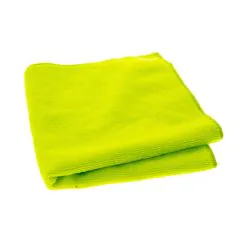 OC1 Microfiber Towel Lime - leuchtend limettengrünes Mikrofasertuch für professionelles Detailing mit voller Sichtkontrolle