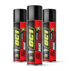 OC1 Power Brake Cleaner 3er-Set - drei Sprays für die Bremsanlage 500 ml