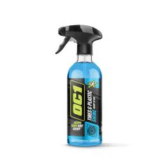 OC1 Tires&Plastic Shine 450 ml mit Sprühkopf - professioneller Reifen- und Kunststoffglanz für Motorräder und Fahrräder